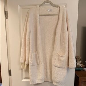 Fuzzy Cardigan